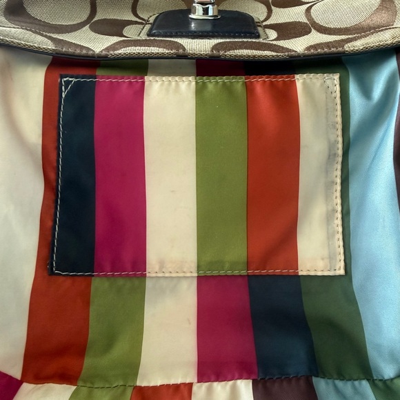 COACH WILLIS LEGACY 70th ANNIVERSARY SIGNATURE CROSSBODY #19034, VGUC - Picture 16 of 16